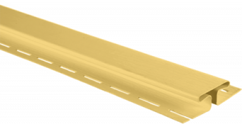 Планка соединительная жёлтая Т-18  -  3,00м.
