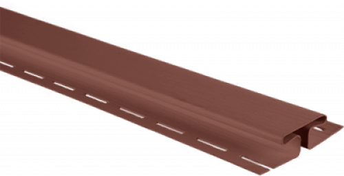 Планка соединительная Красно-коричневая Т-18  -  3,00м. (А)