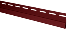Сайдинг Планка финишная, 3000 мм, цвет Красный