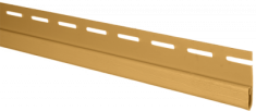 Планка финишная золотистая Т-14  -  3000 мм