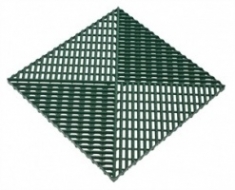 Решетка с дополнительным обрамлением 400х400х18 (зеленый)