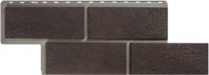 Фасадные панель Камень Неаполитанский (коричневый)